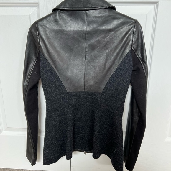 Danier Leather and Wool Blazer/Jacket - Picture 4 of 6